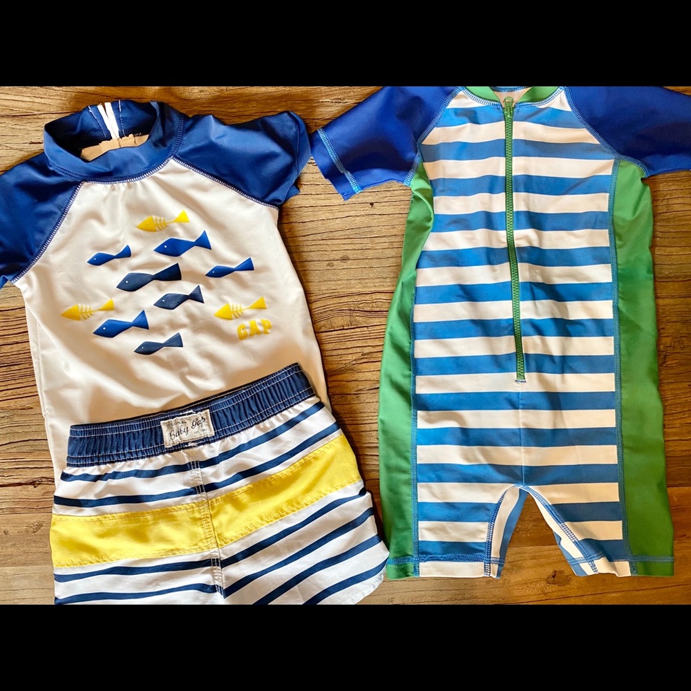 Baby Gap & Hanna Anderson Toddler Boys Swim